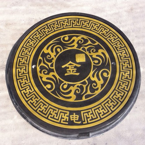 复合树脂艺术井盖